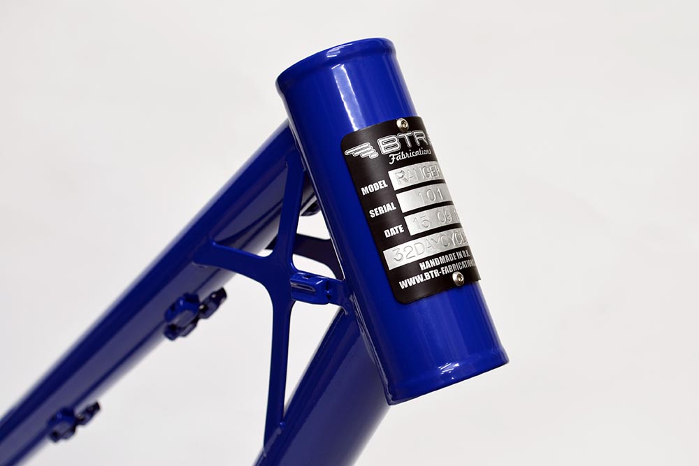 BTR Ranger Frame #101 Head Tube & X Gussets